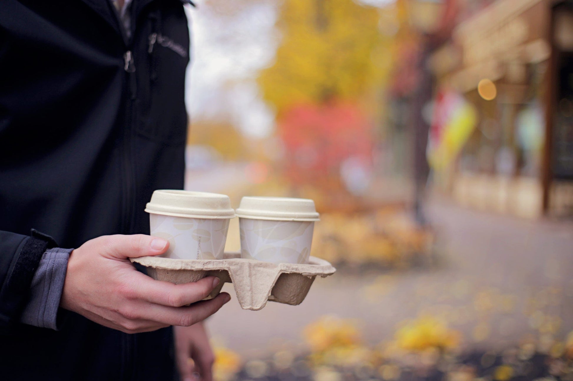 CiboWares.com Take-Out/Dine-In/Disposable Beverage Supplies 8 oz. Hot Coffee Cups Lined with PLA, Case of 1,000