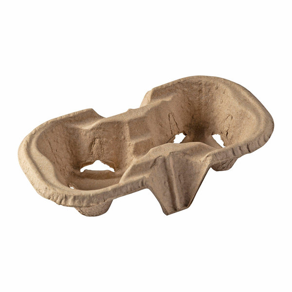 CiboWares.com Take-Out/Dine-In/Take Out Packaging/Carryout Containers and Trays 8 to 24 oz. 2 Cup Carriers, Case of 500