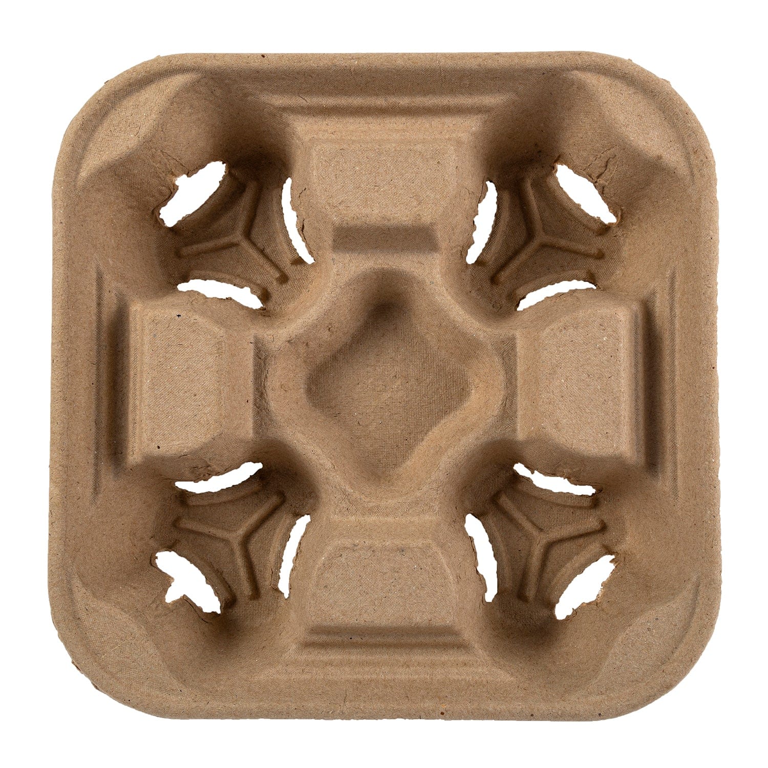 CiboWares.com Take-Out/Dine-In/Take Out Packaging/Carryout Containers and Trays 8 to 32 oz. 4 Cup Carriers, Case of 300
