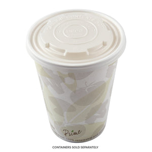 CiboWares.com Take-Out/Dine-In/Take Out Containers/Paper Food Cups 12 to 32 oz. Food Container Lids, Case of 500