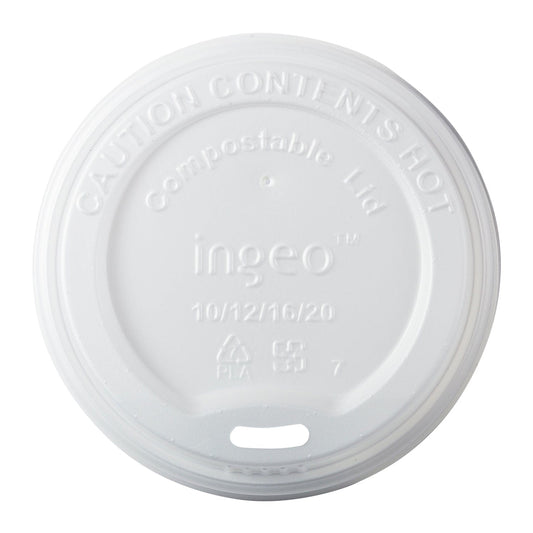 CiboWares.com Take-Out/Dine-In/Disposable Beverage Supplies/Disposable Cups And Lids/Disposable Lids 10 to 20 oz. CPLA Hot Cup Lids, Case of 1,000