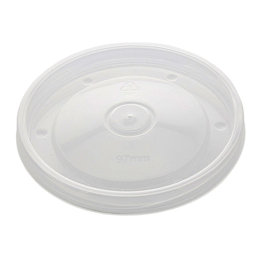 CiboWares.com Samples CL812PP - 8/12 oz. Clear Vented Plastic Food Container Lids Sample, for Customer Service Use Only