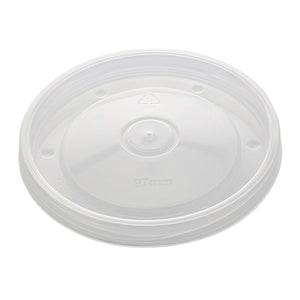 CiboWares.com Samples CL812PP - 8/12 oz. Clear Vented Plastic Food Container Lids Sample, for Customer Service Use Only