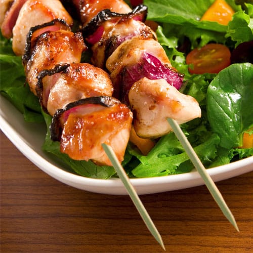 CiboWares.com Take-Out/Dine-In/Picks and Skewers/Skewers Case of 3,000 10" Flat Bamboo Skewers, 500 to 3,000