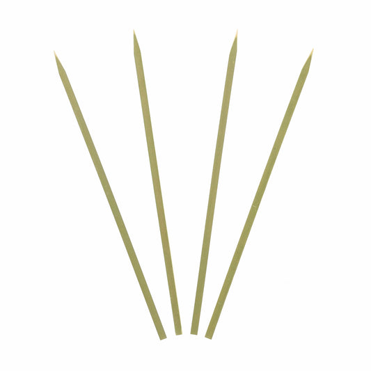 CiboWares.com Take-Out/Dine-In/Picks and Skewers/Skewers Case of 3,000 10" Flat Bamboo Skewers, 500 to 3,000