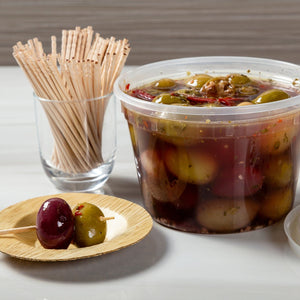 AmerCareRoyal Take-Out/Dine-In/Take Out Containers/Deli Containers 16 oz. Clear Deli Containers and Lids, Case of 240 or Pallet (40 Cases)