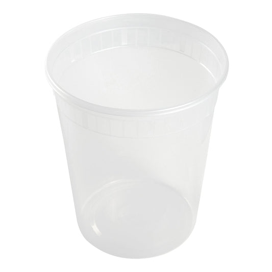 AmerCareRoyal Take-Out/Dine-In/Take Out Containers/Deli Containers 32 oz. Clear Deli Containers and Lids, Case of 240
