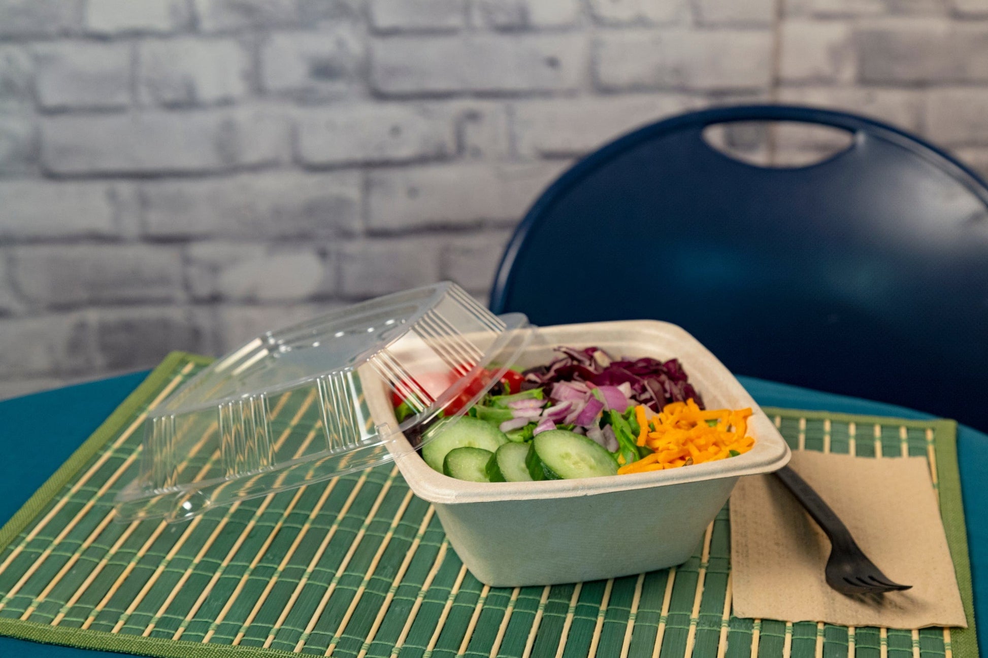 CiboWares.com Take-Out/Dine-In/Disposable Tableware/Disposable Bowls 32 oz. Square Tan Bowls, Case of 300
