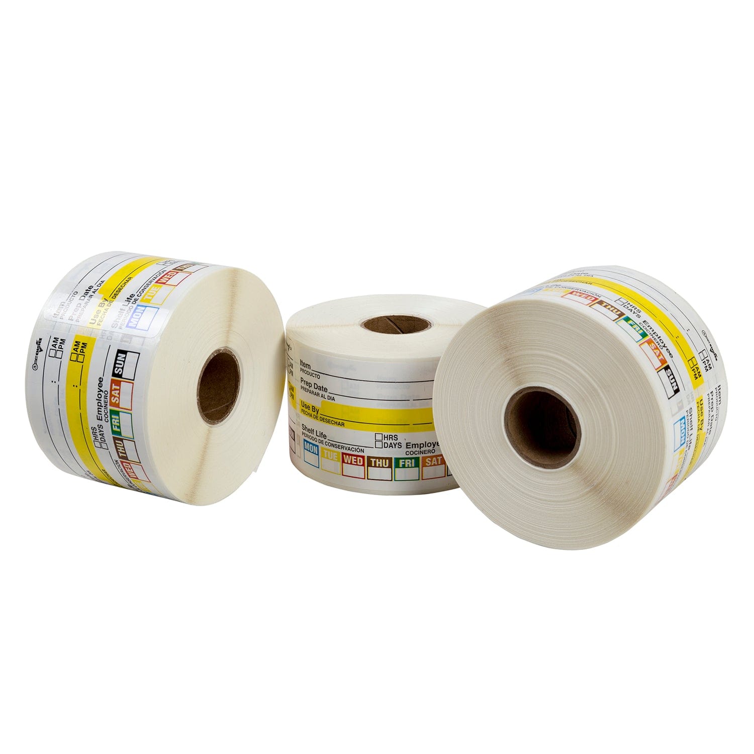 AmerCareRoyal Back of the House/Labels and Dispensers 2" x 3" Food Rotation Labels, Case of 12,000