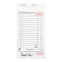 CiboWares.com POS Supplies/Guest Checks and Order Pads/Single Copy Case of 100 15 Line White Guest Checks-1 Part Booked, 10 & 100