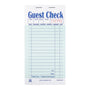 CiboWares.com POS Supplies/Guest Checks and Order Pads/Multiple Copy Case of 50 Green Interleave Carbon Guest Checks-2 Part Booked, 10 & 50