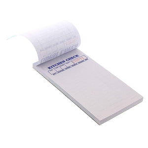 CiboWares.com POS Supplies/Guest Checks and Order Pads/Multiple Copy Case of 50 Green Interleave Carbon Guest Checks-2 Part Booked, 10 & 50