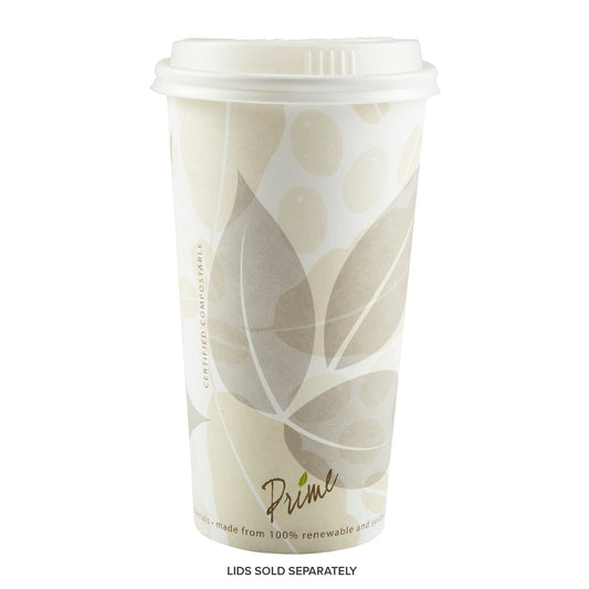 CiboWares.com Take-Out/Dine-In/Disposable Beverage Supplies 20 oz. Hot Coffee Cups Lined with PLA, Case of 1,000