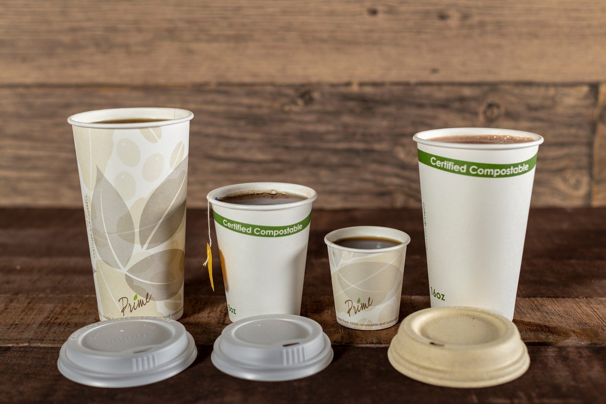 CiboWares.com Take-Out/Dine-In/Disposable Beverage Supplies 12 oz. Hot Coffee Cups Lined with PLA, Case of 1,000