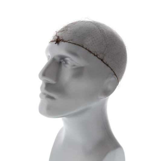 CiboWares.com Back of the House/Chef Hats and Hair Restraints/Hairnets 28" Stirling Dark Brown Latex Free Lightweight Nylon Hairnet, Case of 1,440