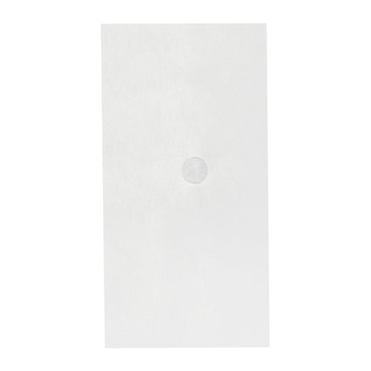 CiboWares.com Back of the House/Fry Oil Filtration/Filters 13.75" x 20.75" Non-Woven Filter Envelopes - 1-5/8" Hole, Pack of 100