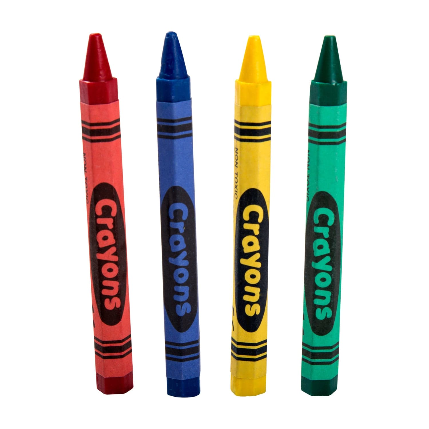 AmerCareRoyal Take-Out/Dine-In/Kids Products/Crayons 4-Color Pack Boxed Honeycomb Crayons, Case of 500