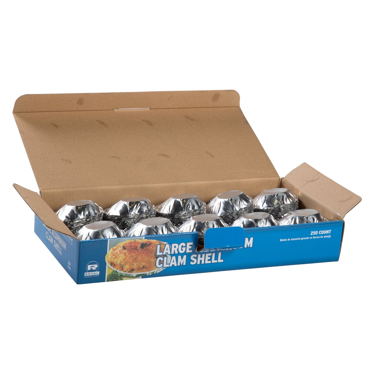CiboWares.com Back of the House/Foodshells King Size Clam Shells, Pack of 1,000