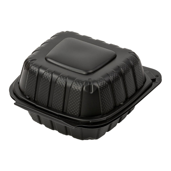 3 4 Compartment Meal Black Clam Shell Disposable Lunch Box for Catering Eco  Friendly Food Containers - China Plastic Containers and PP price