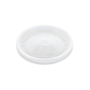 CiboWares.com Take-Out/Dine-In/Take Out Containers/Paper Food Cups Case of 500 16 oz. Clear Vented Plastic Food Container Lids, 25 & 500