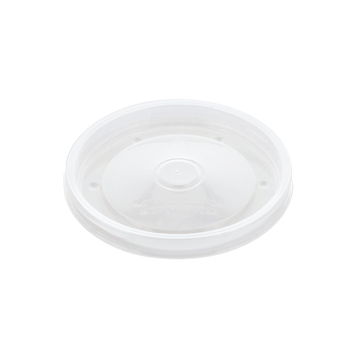 CiboWares.com Take-Out/Dine-In/Take Out Containers/Paper Food Cups Case of 500 16 oz. Clear Vented Plastic Food Container Lids, 25 & 500