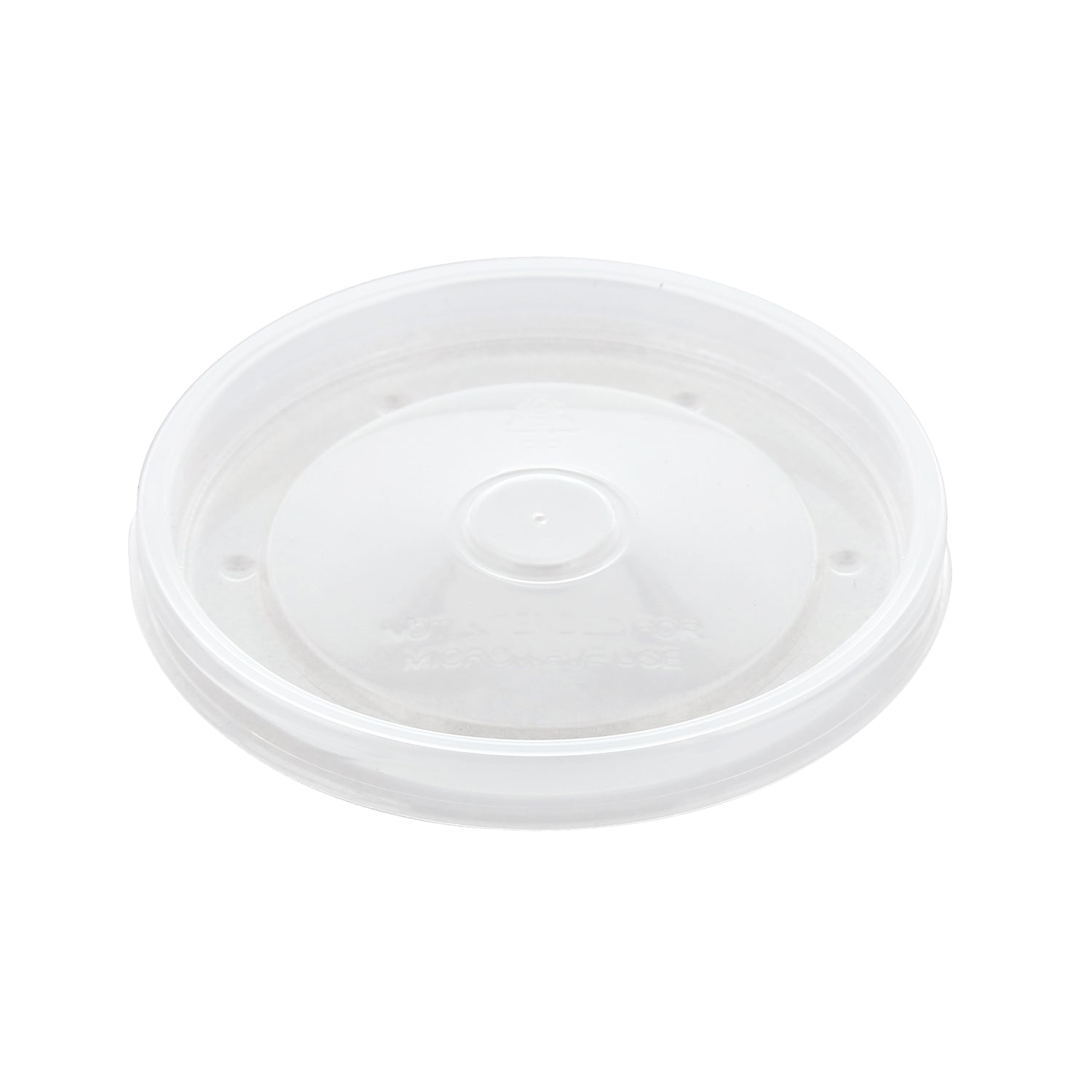 CiboWares.com Take-Out/Dine-In/Take Out Containers/Paper Food Cups Case of 500 32 oz. Clear Vented Plastic Food Container Lids, 25 & 500