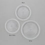 CiboWares.com Take-Out/Dine-In/Take Out Containers/Paper Food Cups Case of 500 16 oz. Clear Vented Plastic Food Container Lids, 25 & 500