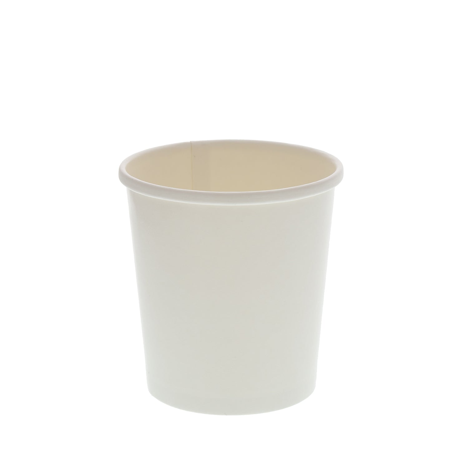 CiboWares.com Take-Out/Dine-In/Take Out Containers/Paper Food Cups 16 oz. White Paper Food Container and Lid Combo, Pack of 250