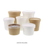 CiboWares.com Take-Out/Dine-In/Take Out Containers/Paper Food Cups Case of 500 16 oz. Kraft Paper Food Containers, 25 & 500