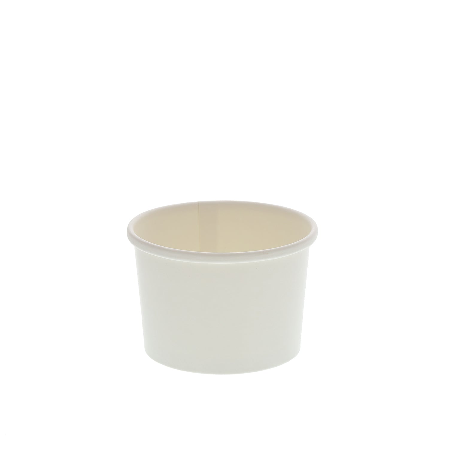 CiboWares.com Take-Out/Dine-In/Take Out Containers/Paper Food Cups Case of 500 8 oz. White Paper Food Containers, Case of 500