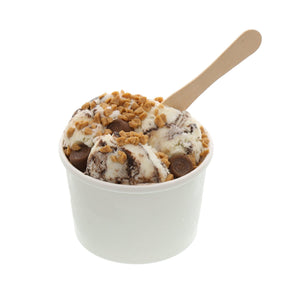 CiboWares.com Take-Out/Dine-In/Take Out Containers/Paper Food Cups Case of 500 8 oz. White Paper Food Containers, Case of 500