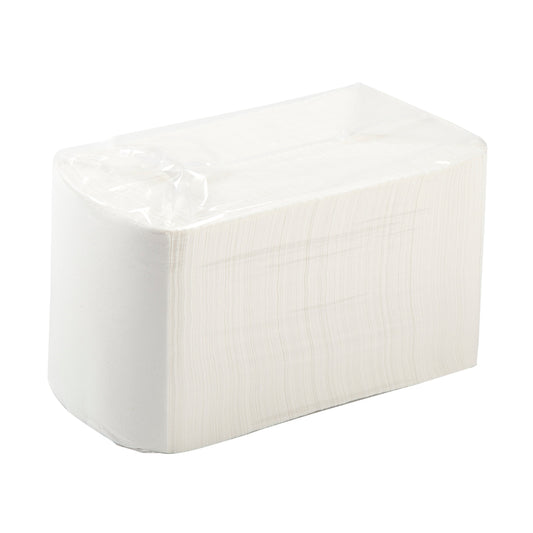 AmerCareRoyal Take-Out/Dine-In/Napkins and Accessories/Napkins 9" x 9" 1 Ply White Beverage Napkins, Case of 4,000