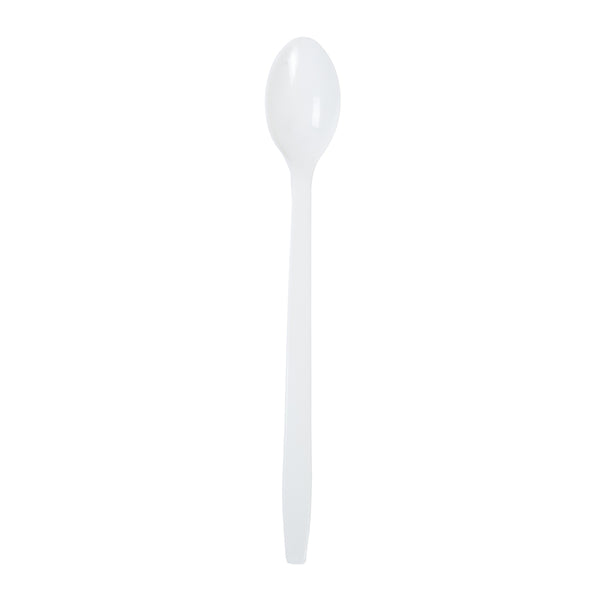 AmerCareRoyal Take-Out/Dine-In/Disposable Cutlery And Utensils/Disposable Utensils Durable White Polypropylene Soda Spoons, Case of 1,000