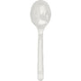 AmerCareRoyal Take-Out/Dine-In/Disposable Cutlery And Utensils/Disposable Cutlery/Disposable Spoons Medium Heavy Weight White Polypropylene Soup Spoons, Case of 1,000