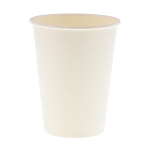 AmerCareRoyal Take-Out/Dine-In/Disposable Beverage Supplies 12 oz 12 oz White Paper Cold Cups. Case of 1,000
