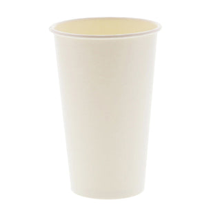 AmerCareRoyal Take-Out/Dine-In/Disposable Beverage Supplies 16 oz 16 oz White Paper Cold Cups. Case of 1,000