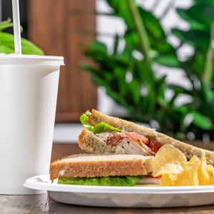 AmerCareRoyal Take-Out/Dine-In/Disposable Beverage Supplies 16 oz 16 oz White Paper Cold Cups. Case of 1,000