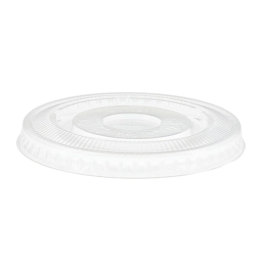 AmerCareRoyal Take-Out/Dine-In/Disposable Beverage Supplies 12-22 oz PET Paper Cold Cup Flat Lid, Case of 1,000