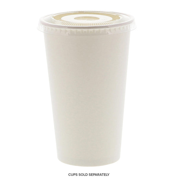 402 PP Ice Cold Cup with Standard Flat Lid
