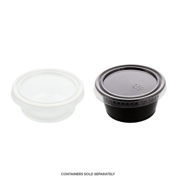 1.5-2.5 oz. PET Clear Portion Cup Lids, Case of 2,500