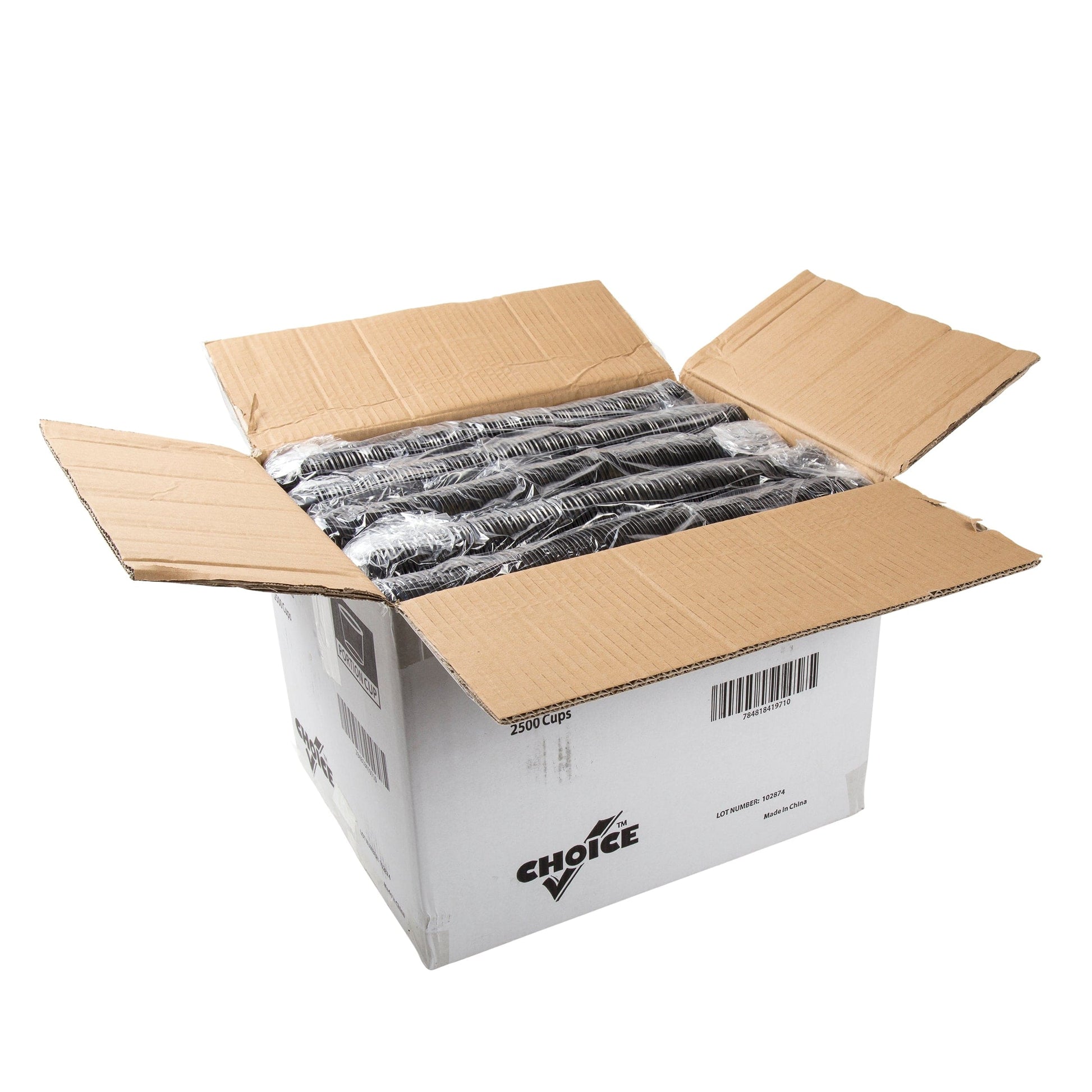 AmerCareRoyal Take-Out/Dine-In/Take-Out Containers/Portion Cups And Lids 1.5 oz. Poly Black Portion Cups, Case of 2,500