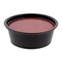 AmerCareRoyal Take-Out/Dine-In/Take-Out Containers/Portion Cups And Lids 1.5 oz. Poly Black Portion Cups, Case of 2,500