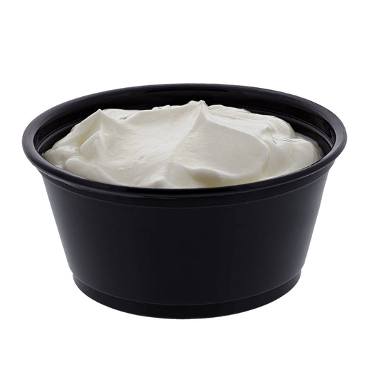 AmerCareRoyal Take-Out/Dine-In/Take-Out Containers/Portion Cups And Lids 3.25 oz. Poly Black Portion Cups, Case of 2,500