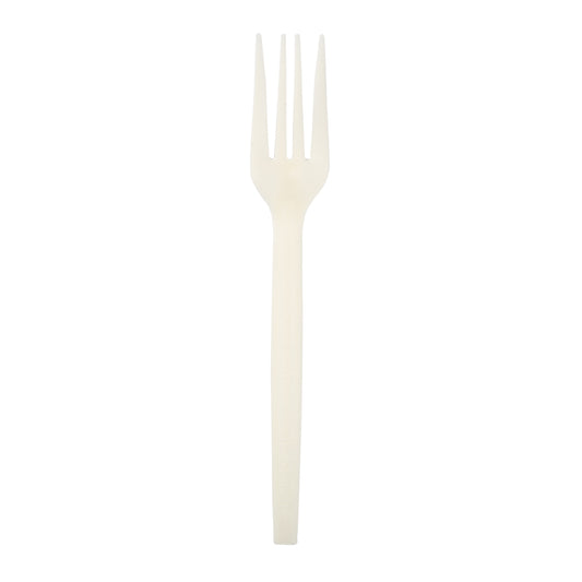CiboWares.com Take-Out/Dine-In/Cutlery and Utensils/Cutlery 7" Plant Starch Forks, Case of 1,000