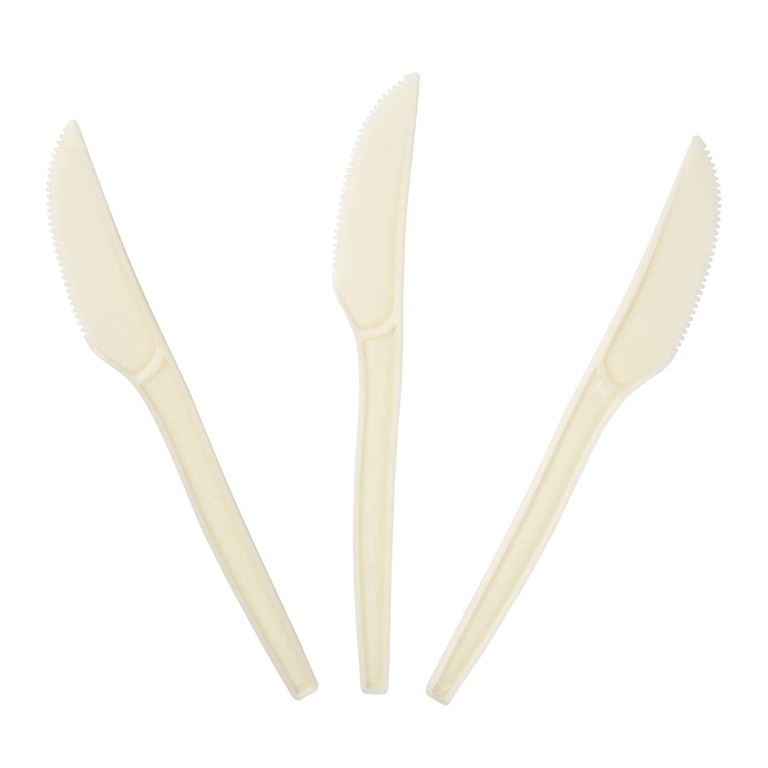 CiboWares.com Take-Out/Dine-In/Cutlery and Utensils/Cutlery 7" Plant Starch Knives, Case of 1,000