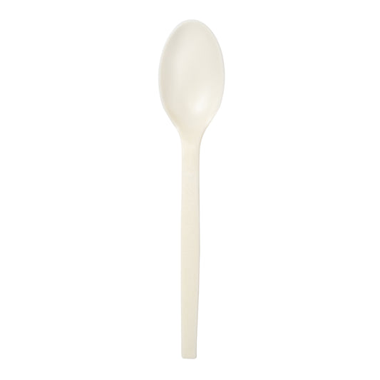 CiboWares.com Take-Out/Dine-In/Cutlery and Utensils/Cutlery 7" Plant Starch Spoons, Case of 1,000
