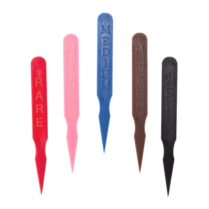 CiboWares.com Take-Out/Dine-In/Picks and Skewers/Steak Markers 5,000 Well Steak Markers-Black, Case of 5,000