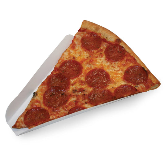 CiboWares.com Take-Out/Dine-In/Take Out Packaging/Paper Board Food Trays Pizza Slice Holders, Pack of 1000