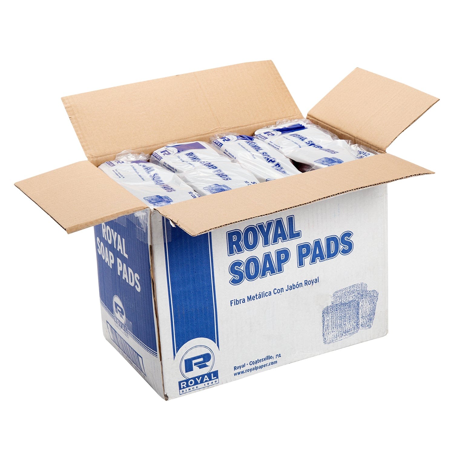 CiboWares.com Janitorial, Safety & Industrial/Scouring/Soap Pads 3.5" x 3.5" Institutional Soap Pads, Case of 120