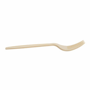 AmerCareRoyal Take-Out/Dine-In/Disposable Cutlery And Utensils/Disposable Cutlery/Disposable Forks Heavy Champagne Polystyrene Forks, Case of 1,000